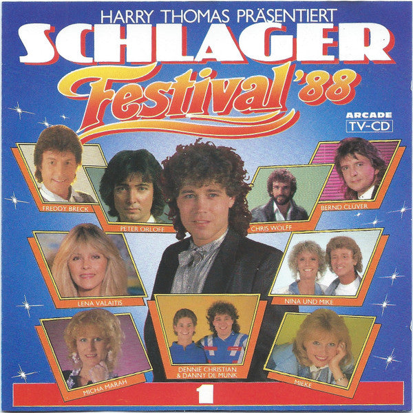 Various : Harry Thomas Präsentiert SchlagerFestival '88 Volume 1 (CD, Comp)