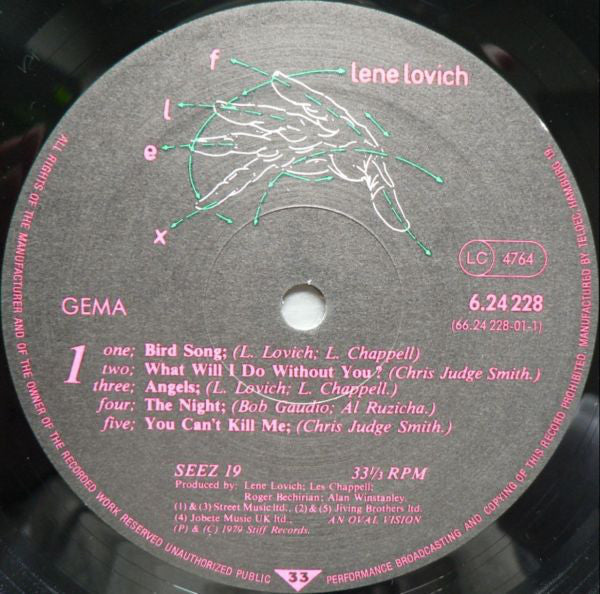 Lene Lovich : Flex (LP, Album)