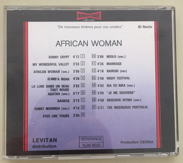 Francis Bebey : African Woman  (CD, Comp)