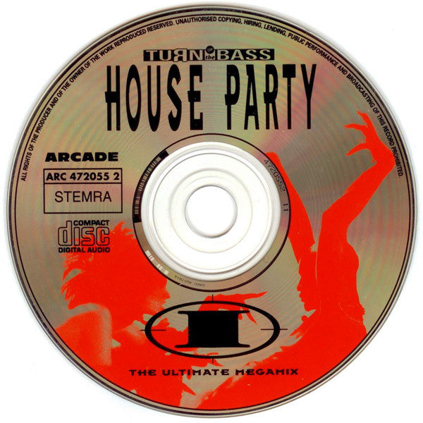 Various : House Party I (The Ultimate Megamix) (CD, Comp, Mixed)