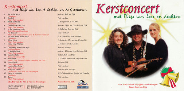 Various : Kerstconcert Met Thijs Van Leer En Dochters (CD, Album)