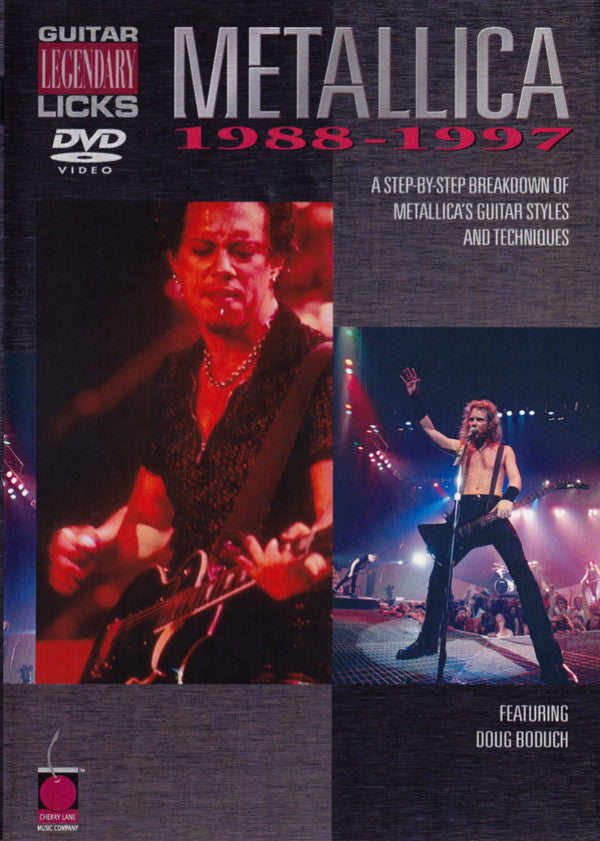 Doug Boduch : Metallica Legendary Licks Guitar 1988 - 1997 (DVD-V, Comp)
