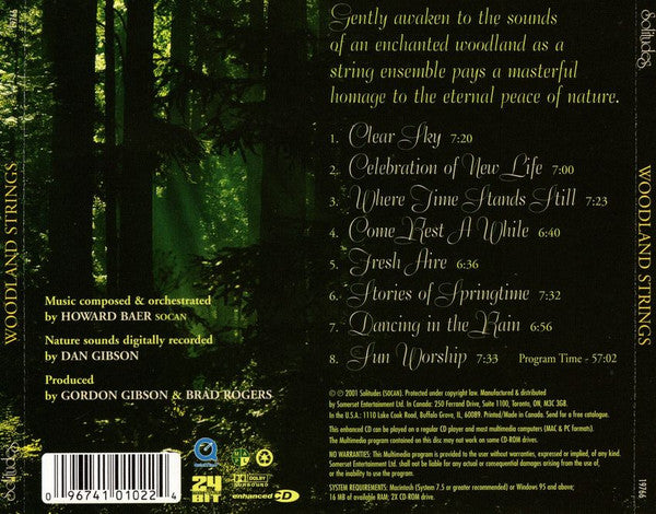Dan Gibson : Woodland Strings (CD, Album)