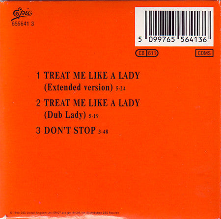 Five Star : Treat Me Like A Lady (CD, Mini, Maxi)