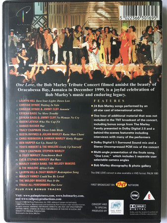 Various : One Love - The Bob Marley All-Star Tribute (DVD-V)