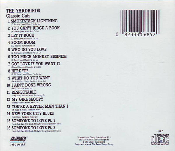 The Yardbirds : Classic Cuts (CD, Comp)