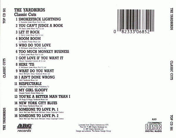 The Yardbirds : Classic Cuts (CD, Comp)