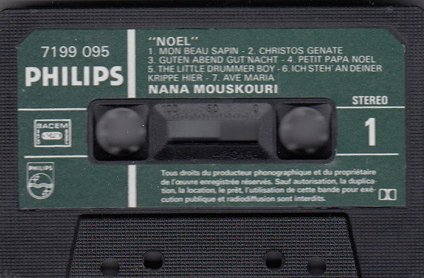 Nana Mouskouri : Noël (Cass, Comp)