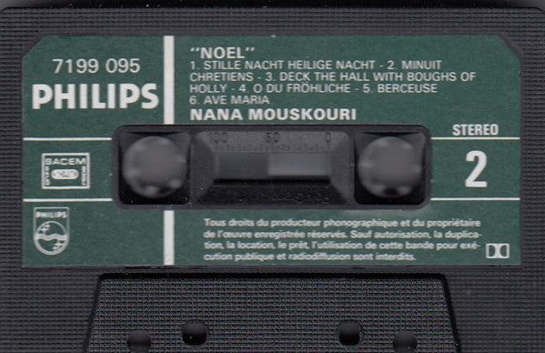 Nana Mouskouri : Noël (Cass, Comp)