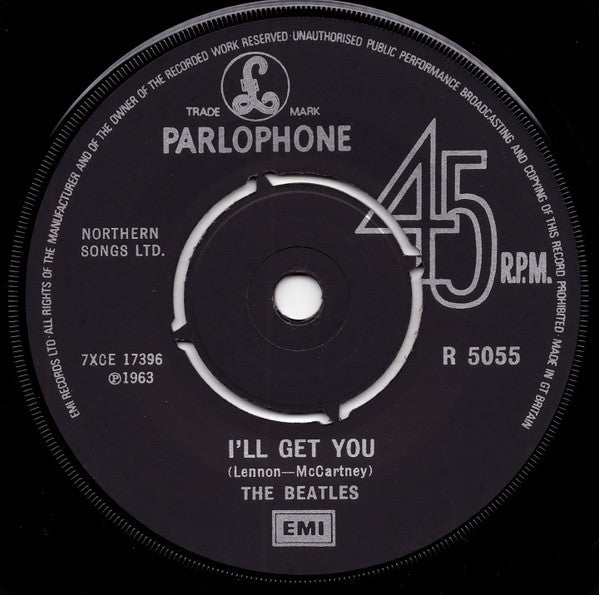 The Beatles : She Loves You c/w I'll Get You (7", Single, RE)
