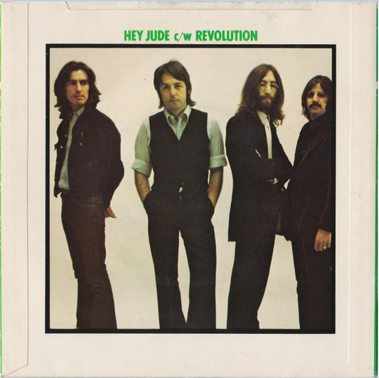 The Beatles : Hey Jude c/w Revolution (7", Single, Mono, RE)