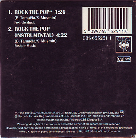 Fox The Fox : Rock The Pop (CD, Mini, Single)