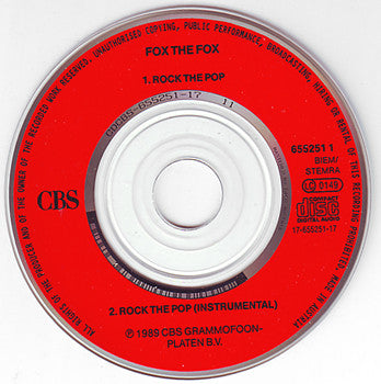Fox The Fox : Rock The Pop (CD, Mini, Single)