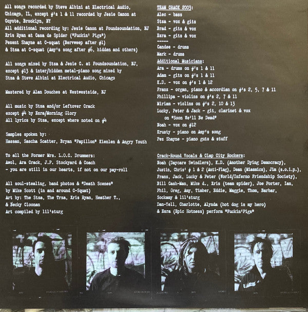 Leftöver Crack : Fuck World Trade (LP, Album)