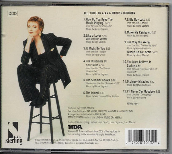 Maureen McGovern : The Music Never Ends (The Lyrics Of Alan & Marilyn Bergman) (CD, Album)
