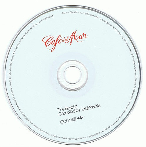 Various : Café Del Mar - The Best Of - Compiled By José Padilla (2xCD, Comp)