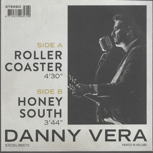 Danny Vera : Roller Coaster (7", Single)