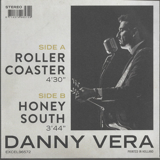 Danny Vera : Roller Coaster (7", Single)