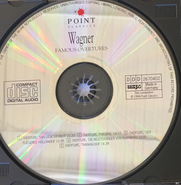 Richard Wagner : Famous Overtures (CD, RE)