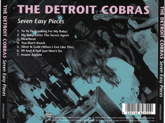 The Detroit Cobras : Seven Easy Pieces (CD, MiniAlbum)