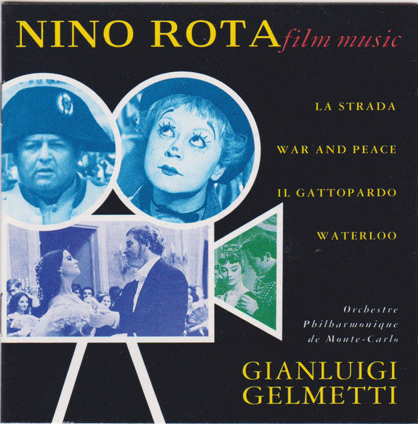 Nino Rota / Orchestre Philharmonique De Monte-Carlo / Gianluigi Gelmetti : Film Music/Musica per i film (CD, Comp)