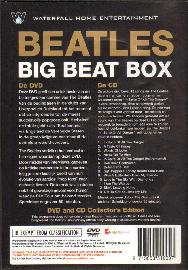The Beatles, The Overtures : Big Beat Box (DVD-V + CD, Comp + Unofficial)