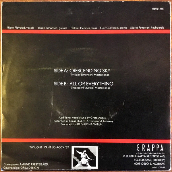 Twilight (41) : Crescending Sky (7", Single)
