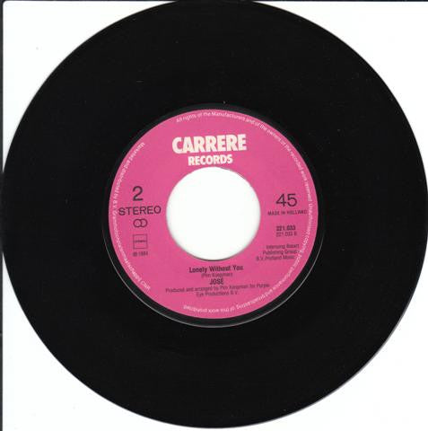 José (3) : Time Goes By (7", Single)