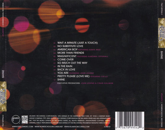 Estelle : Shine (CD, Album)