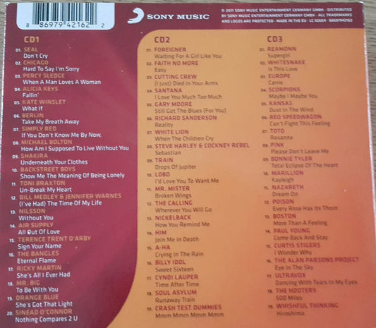 Various : Die Hit-Giganten - Best Of Ballads (3xCD, Comp)