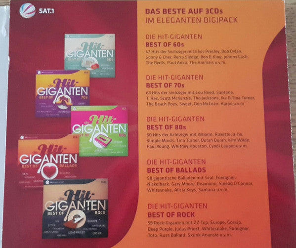 Various : Die Hit-Giganten - Best Of Ballads (3xCD, Comp)