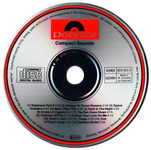 Various : Compact Sounds (CD, Comp, Ltd, M/Print)