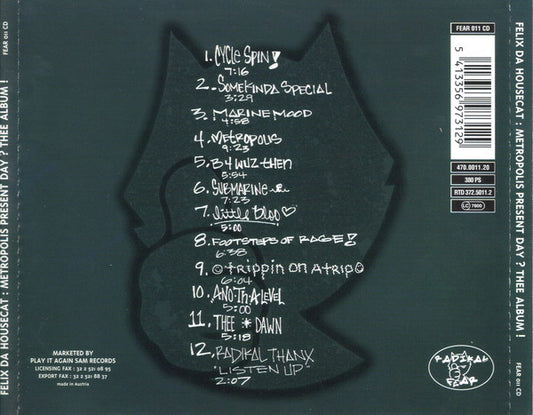 Felix Da Housecat : Metropolis Present Day? "Thee Album" (CD, Album)
