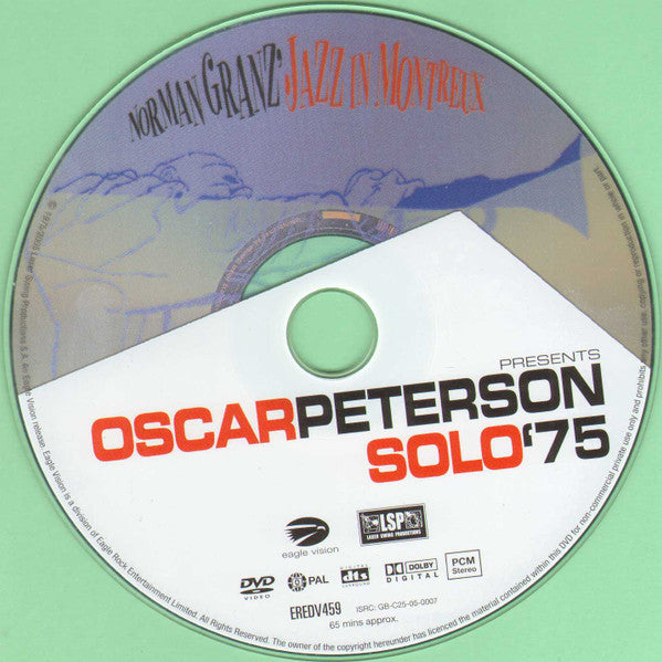 Oscar Peterson : Solo'75 (DVD-V, RM, Multichannel, PAL)