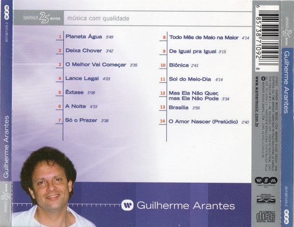 Guilherme Arantes : Warner 25 Anos (CD, Comp)