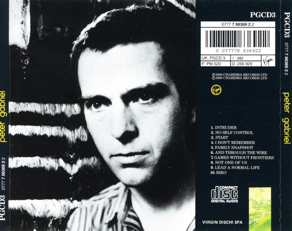 Peter Gabriel : Peter Gabriel (CD, Album, RE)