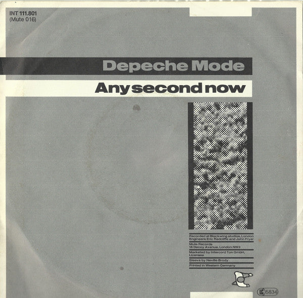 Depeche Mode : Just Can't Get Enough (7", Single)