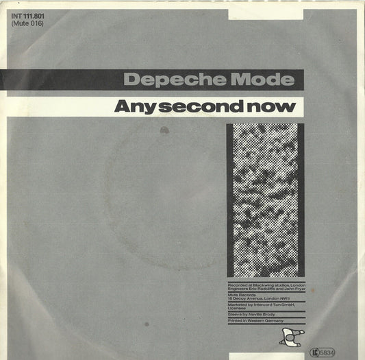Depeche Mode : Just Can't Get Enough (7", Single)