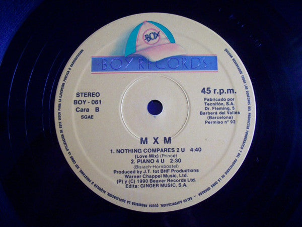 MXM : Nothing Compares 2 U (12")