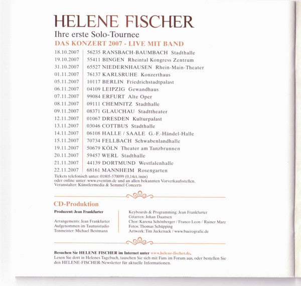 Helene Fischer : So Nah Wie Du (CD, Album)