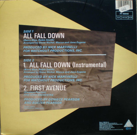 Five Star : All Fall Down (12")
