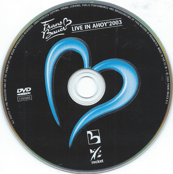 Frans Bauer : Live In Ahoy 2003 (DVD-V, PAL)
