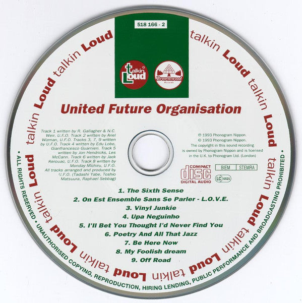 United Future Organization : United Future Organization (CD, Album)
