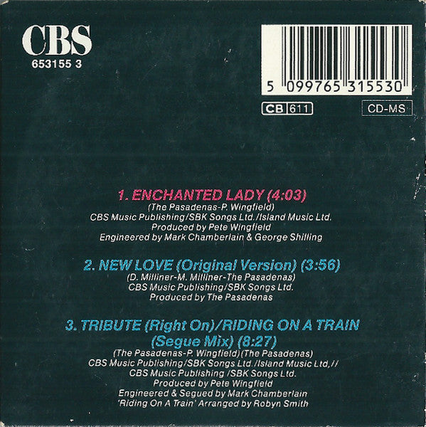 The Pasadenas : Enchanted Lady (CD, Mini, Maxi)