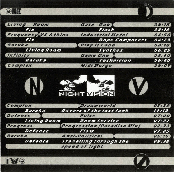 Various : Nightvision (2xCD, Comp)