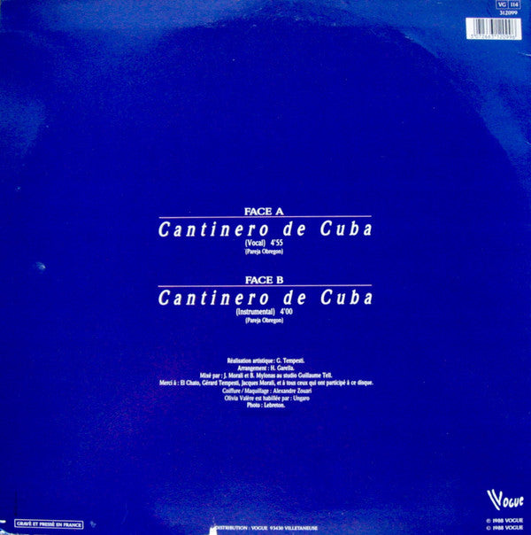 Olivia Valere : Cantinero De Cuba (12", Maxi)