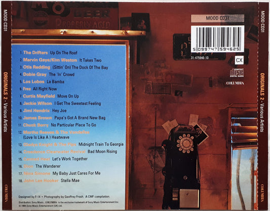 Various : Originals 2 (CD, Comp)