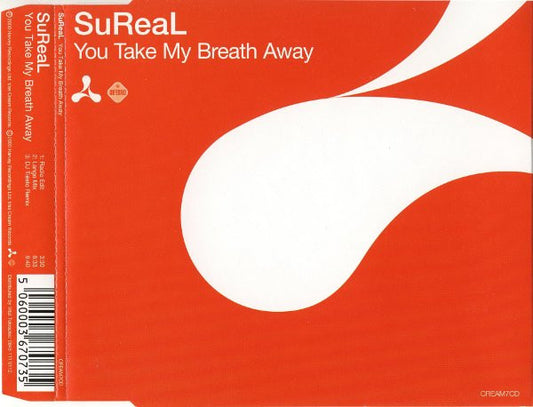 SuReal : You Take My Breath Away (CD, Single)