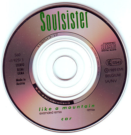 Soulsister : Like A Mountain (CD, Mini, Maxi)