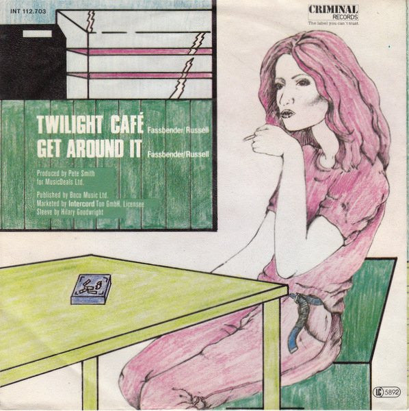 Susan Fassbender : Twilight Café (7", Single)